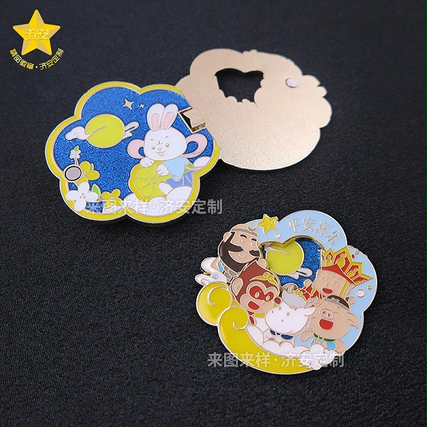 西游乐园文创徽章-东莞济安礼品徽章定制工厂