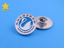 中学金属校徽礼盒定制徽章厂家