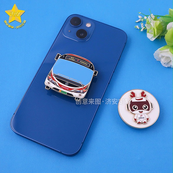 北京公交车金属气囊手机支架定制