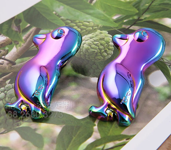 彩虹电镀徽章定制