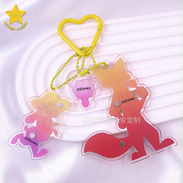 迪士尼钥匙扣-东莞济安亚克力工艺品定制厂家
