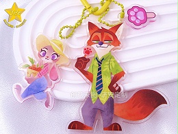 迪士尼认证工厂｜亚克力钥匙扣定制