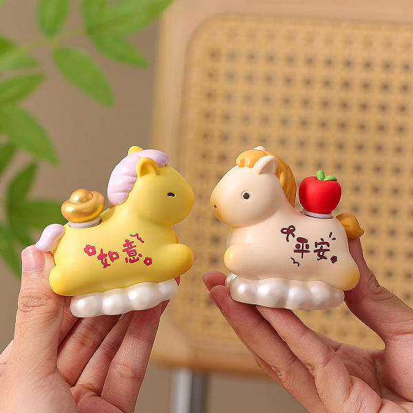 徽章冰箱贴等2026马年文创礼品贺新春_东莞济安礼品定制厂家