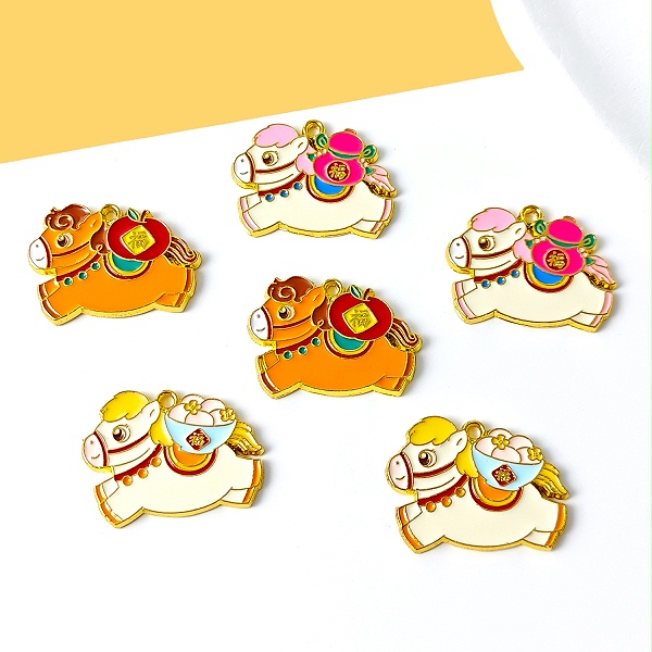 徽章冰箱贴等2026马年文创礼品贺新春_东莞济安礼品定制厂家