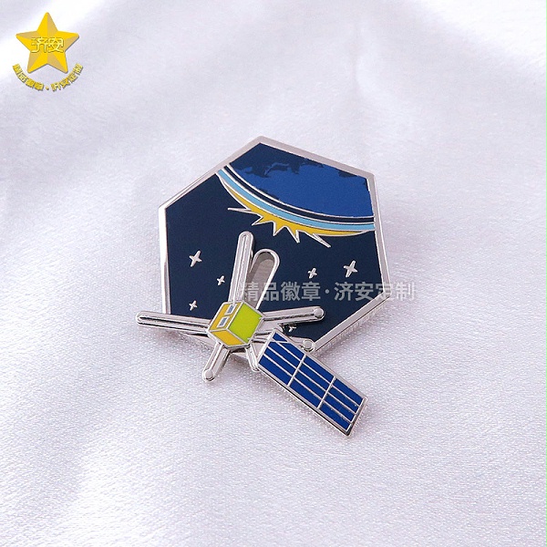 【星河轨迹】航天文创金属徽章定制企业纪念章