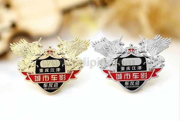 重庆车友会车标定做2