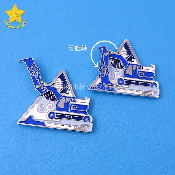 徐工青花瓷冰箱贴-3