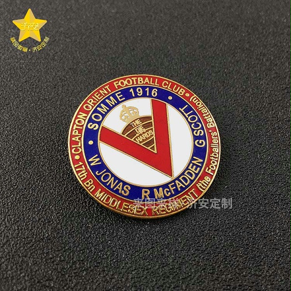 真珐琅徽章定制找东莞济安徽章定制工厂,景泰蓝徽章制作厂家