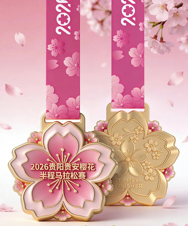 贵阳贵安樱花半马奖牌1