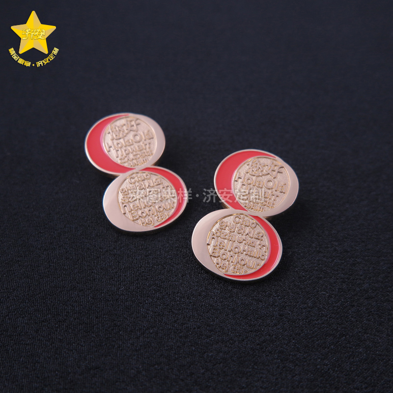 进博会8周年纪念章-东莞济安礼品徽章定制厂家