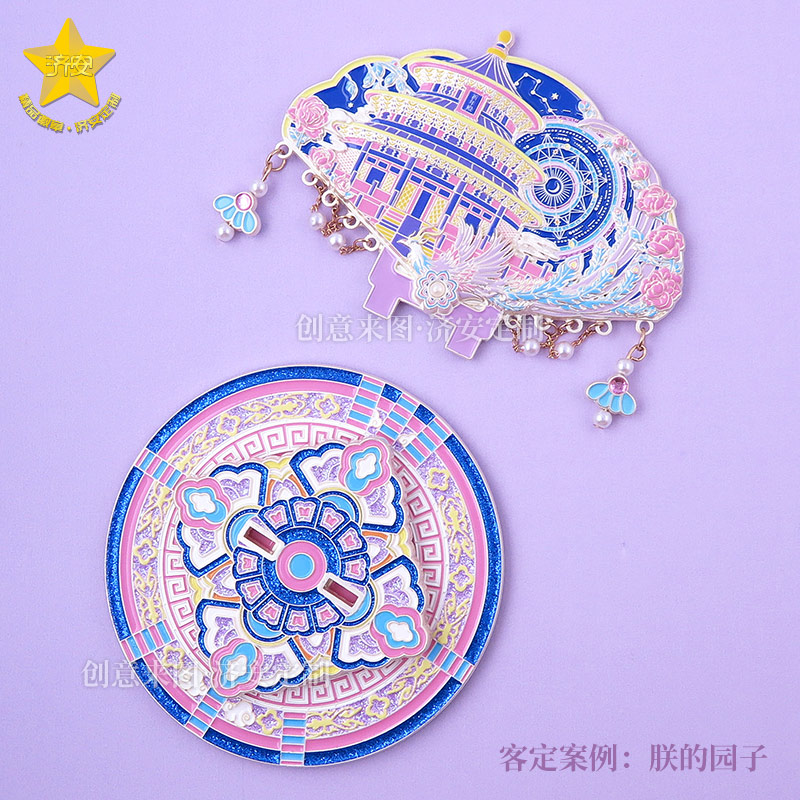 立体旋转冰箱贴摆件-11