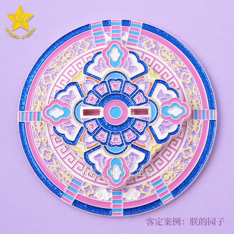 立体旋转冰箱贴摆件-8