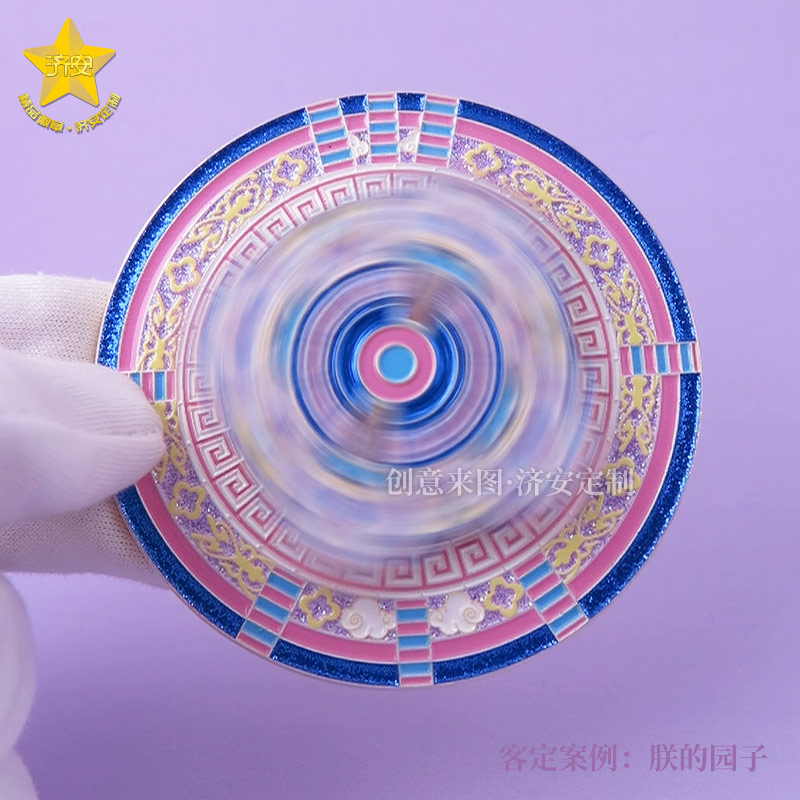 立体旋转冰箱贴摆件-12