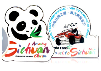 济安客户：大熊猫徽章定制