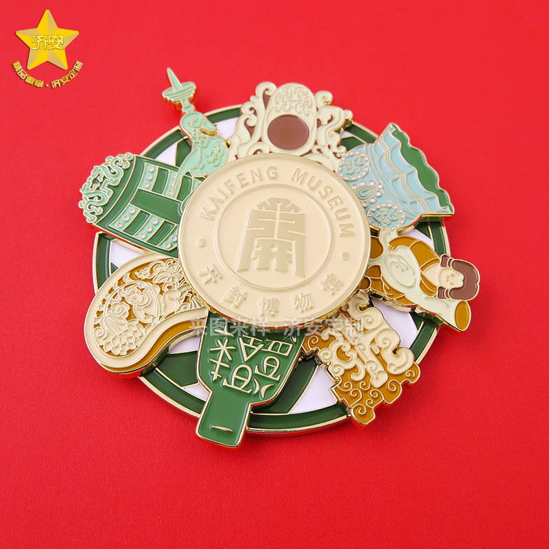 开封博物馆旋转冰箱贴