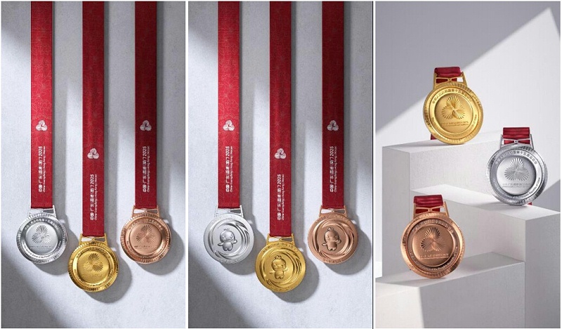 十五届全运会吉祥物大湾鸡文创奖牌3